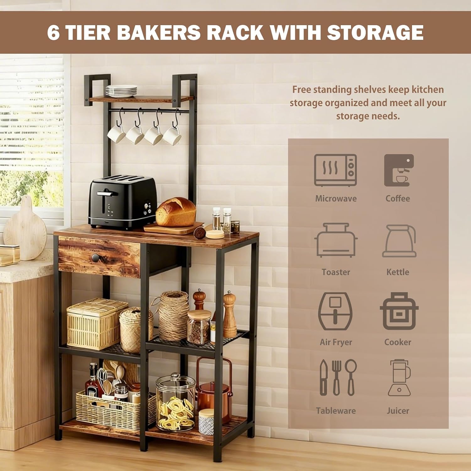 Rack with Storage