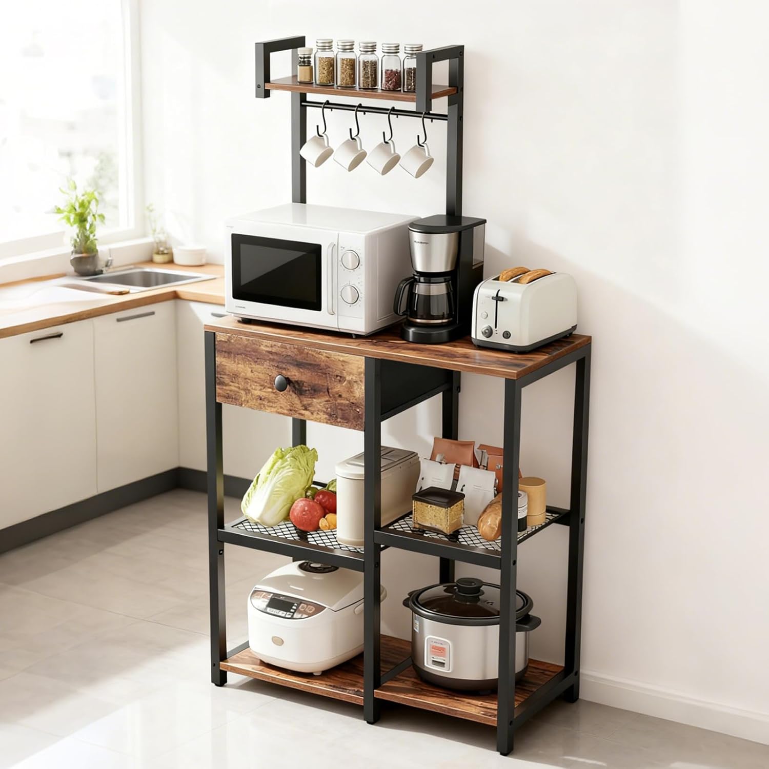 Rack with Storage