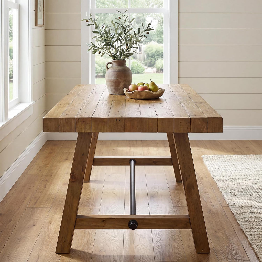 59" Reclaimed Wood A-Frame Dining Table