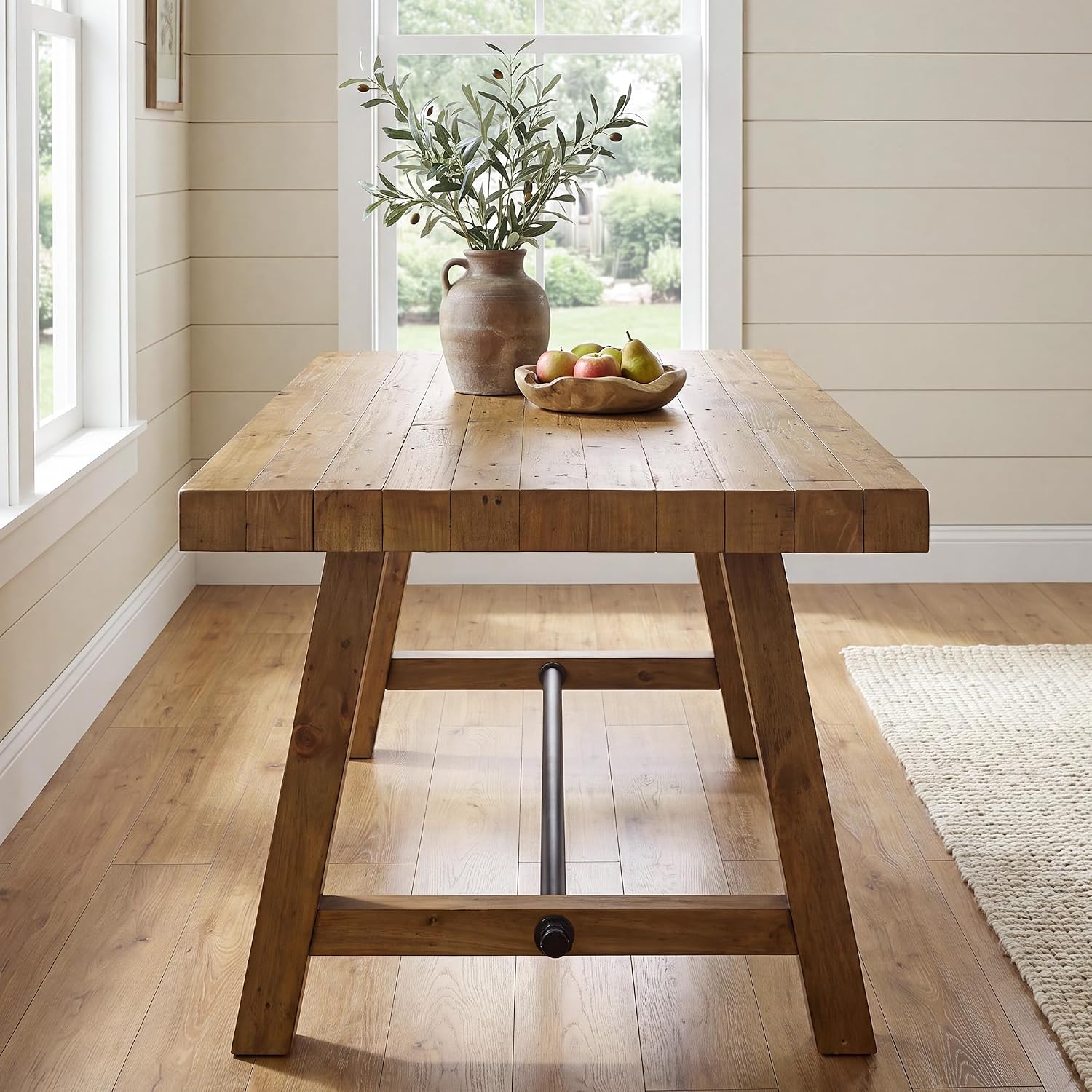 59" Reclaimed Wood A-Frame Dining Table