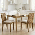 Rattan Dining Chairs Set of 2