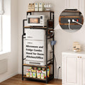 Mini Fridge Microwave Combo Stand Cabinet Shelf