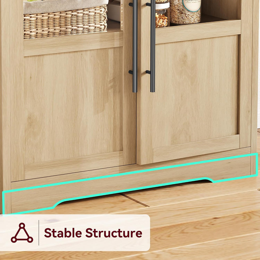 Baker Rack with Power Outlets & USB Ports