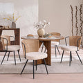 Rattan Dining Chairs Set of 4