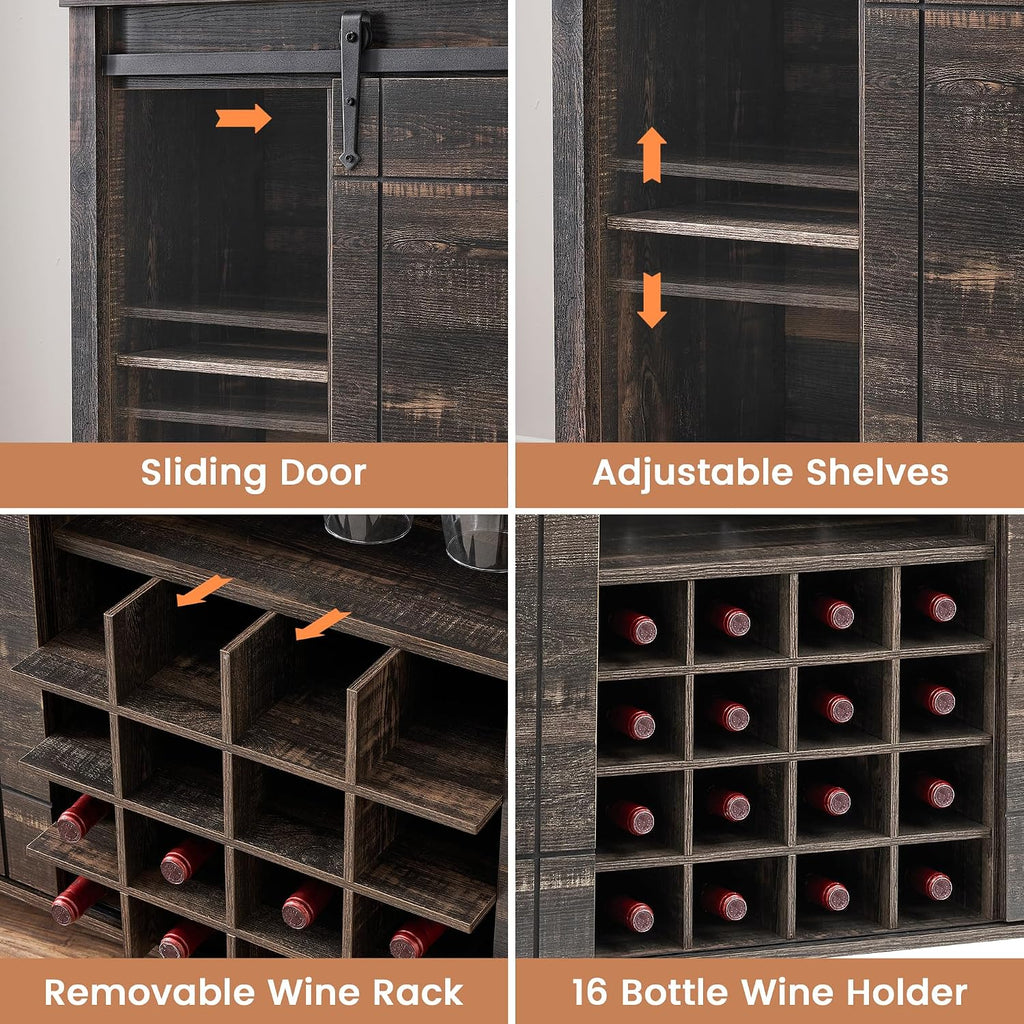 47 in Wine Bar Cabinet